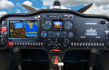 sling tsi aircraft panel of the airplane factory