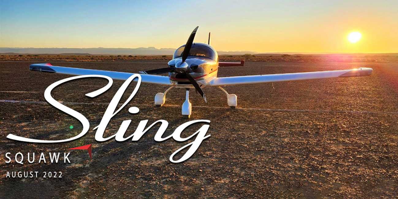 sling squawk august 2022 sling aircraft