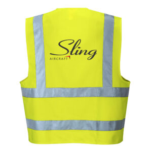 Sling Aircraft Unisex Reflective Vest
