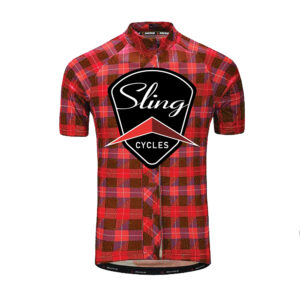 Sling Cycles Unisex Flannel Racing Jersey