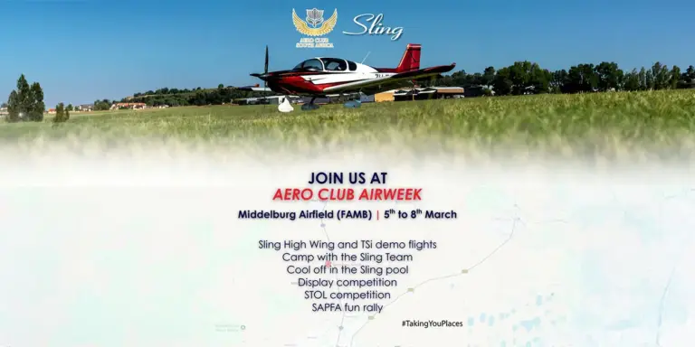 Join Sling At Aero Club Airweek 2026 South Africa